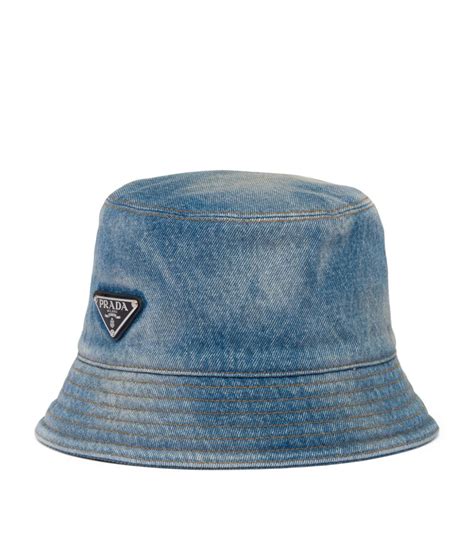 prada bag and hat|prada denim bucket hat.